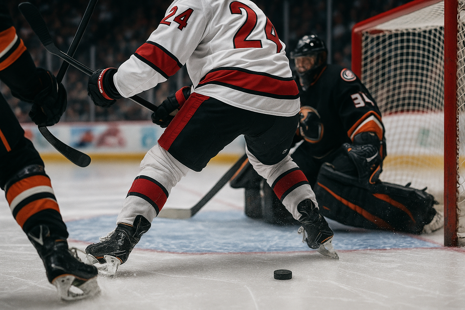 Jarvis Leads Hurricanes Past Ducks to Stay Perfect