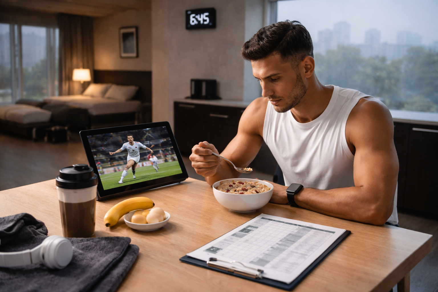 What Does a Typical Professional Athlete's Day Look Like?